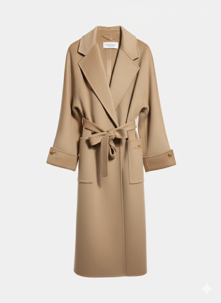 Elisabetta Franchi płaszcz wełniany