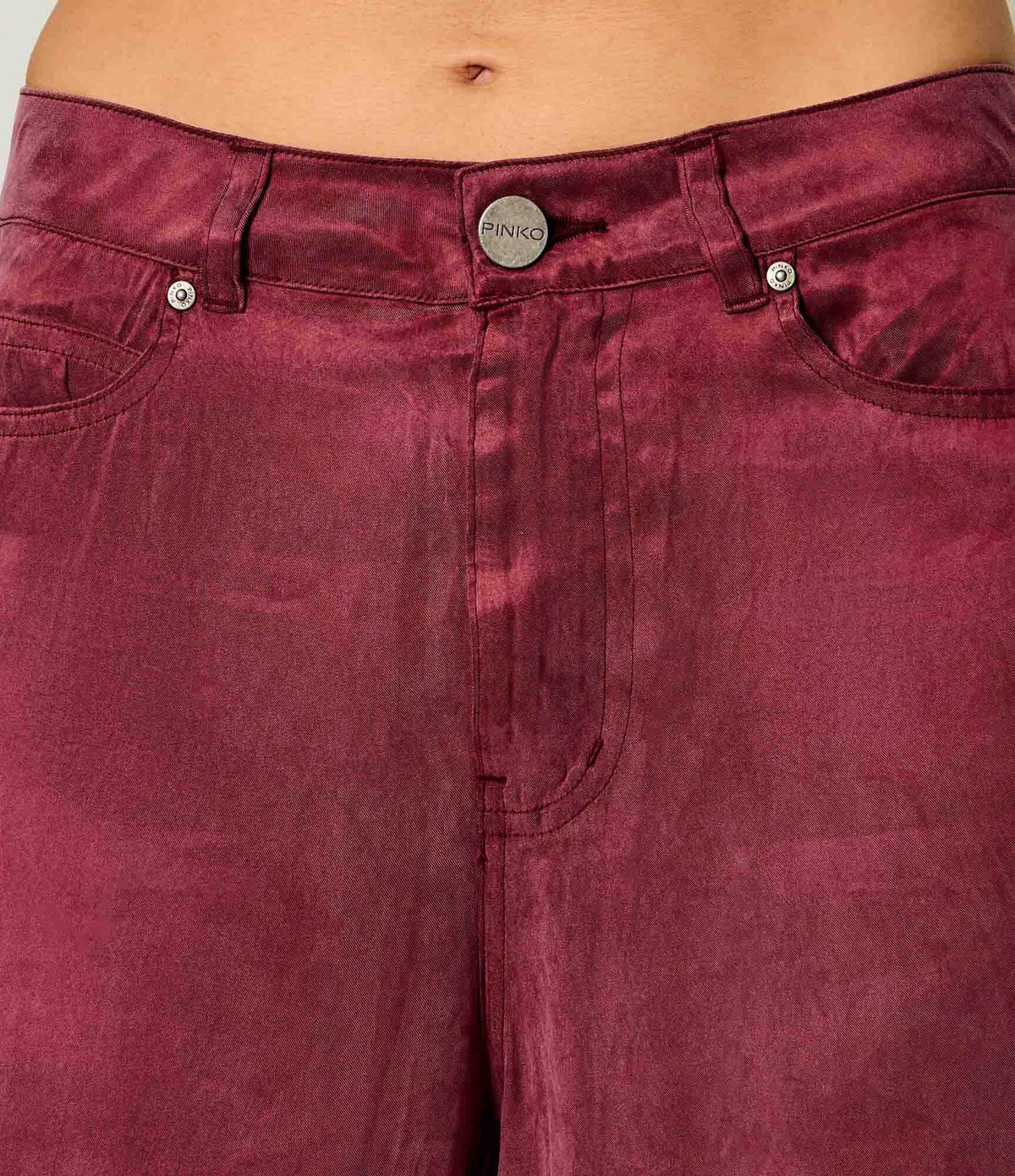 PINKO spodnie PORTA flare fit