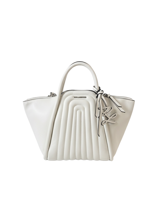 KARL LAGERFELD torebka K/WELLEN TOTE biała