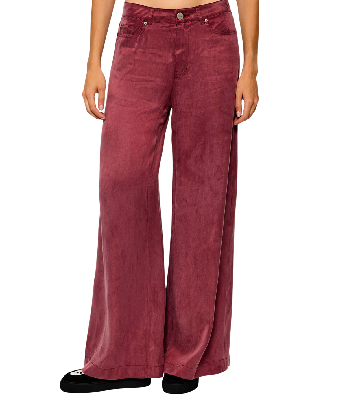 PINKO spodnie PORTA flare fit