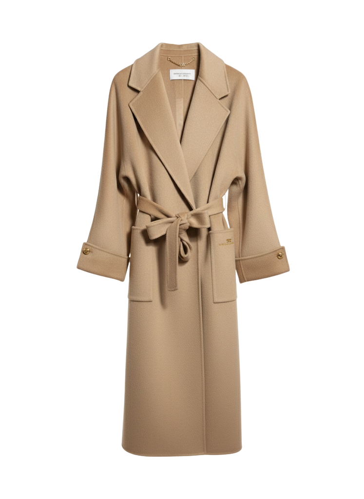 Elisabetta Franchi płaszcz wełniany