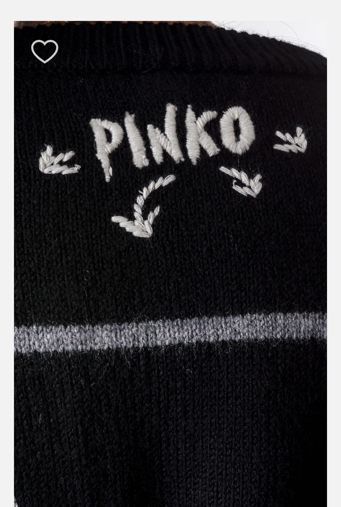 PINKO wełniany sweter Nuova Andros