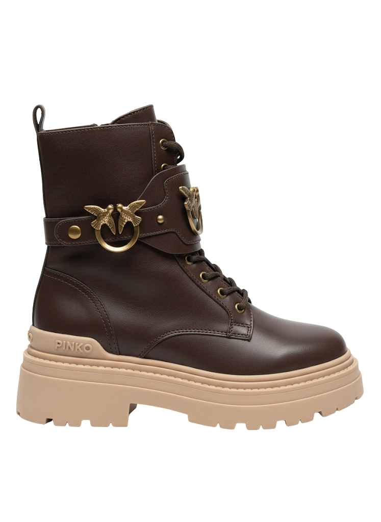 PINKO trapery MIA brązowe