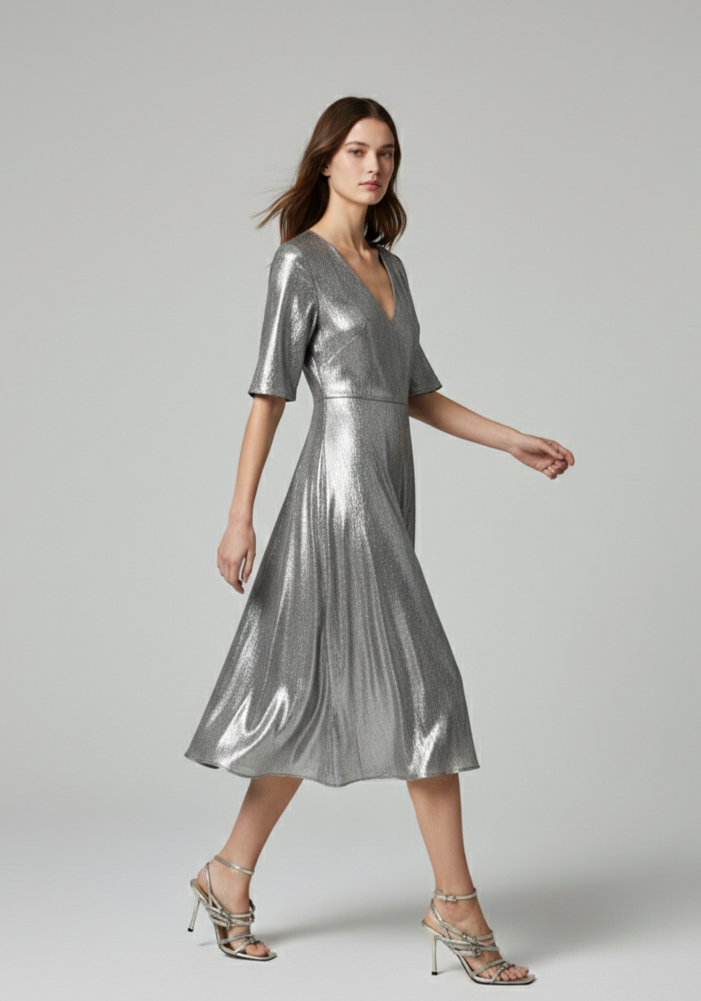 PINKO złote szpilki LISA