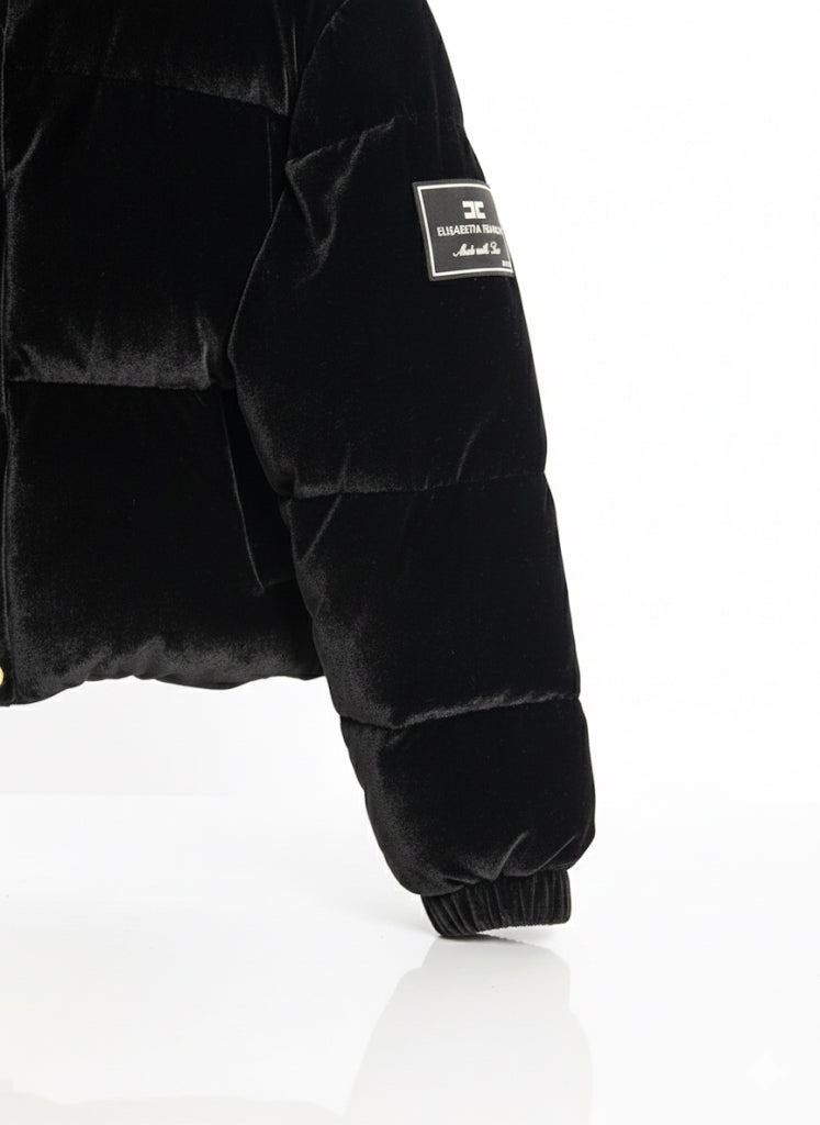 Elisabetta Franchi kurtka Regular Fit czarna