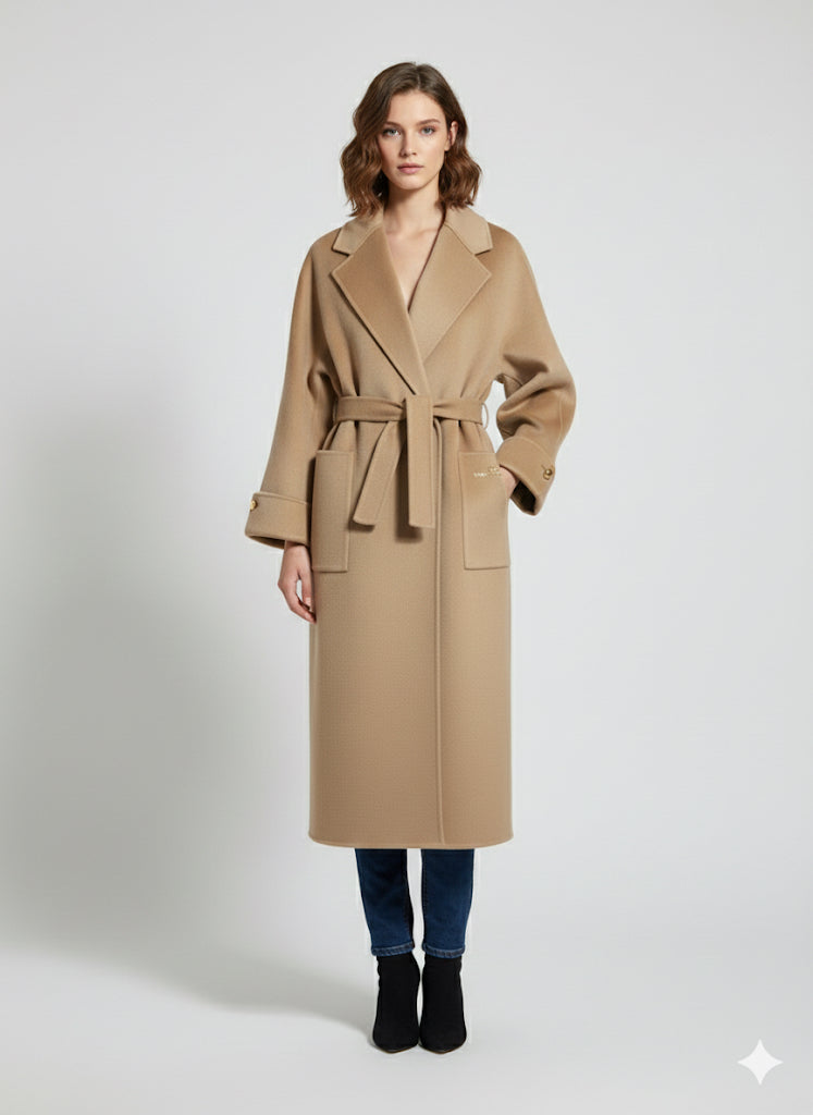 Elisabetta Franchi płaszcz wełniany