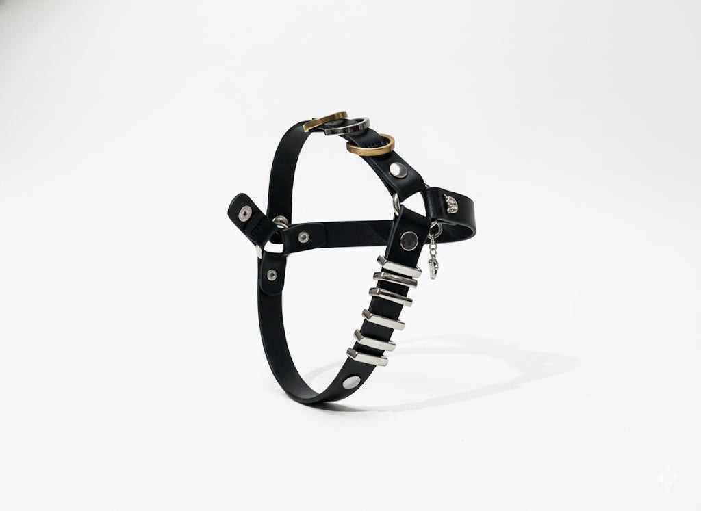 PINKO botki czarne skórzane