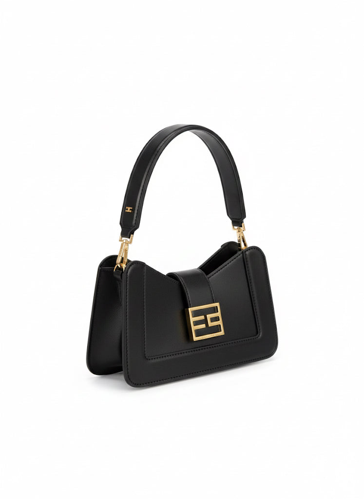ELISABETTA FRANCHI torebka mini czarna