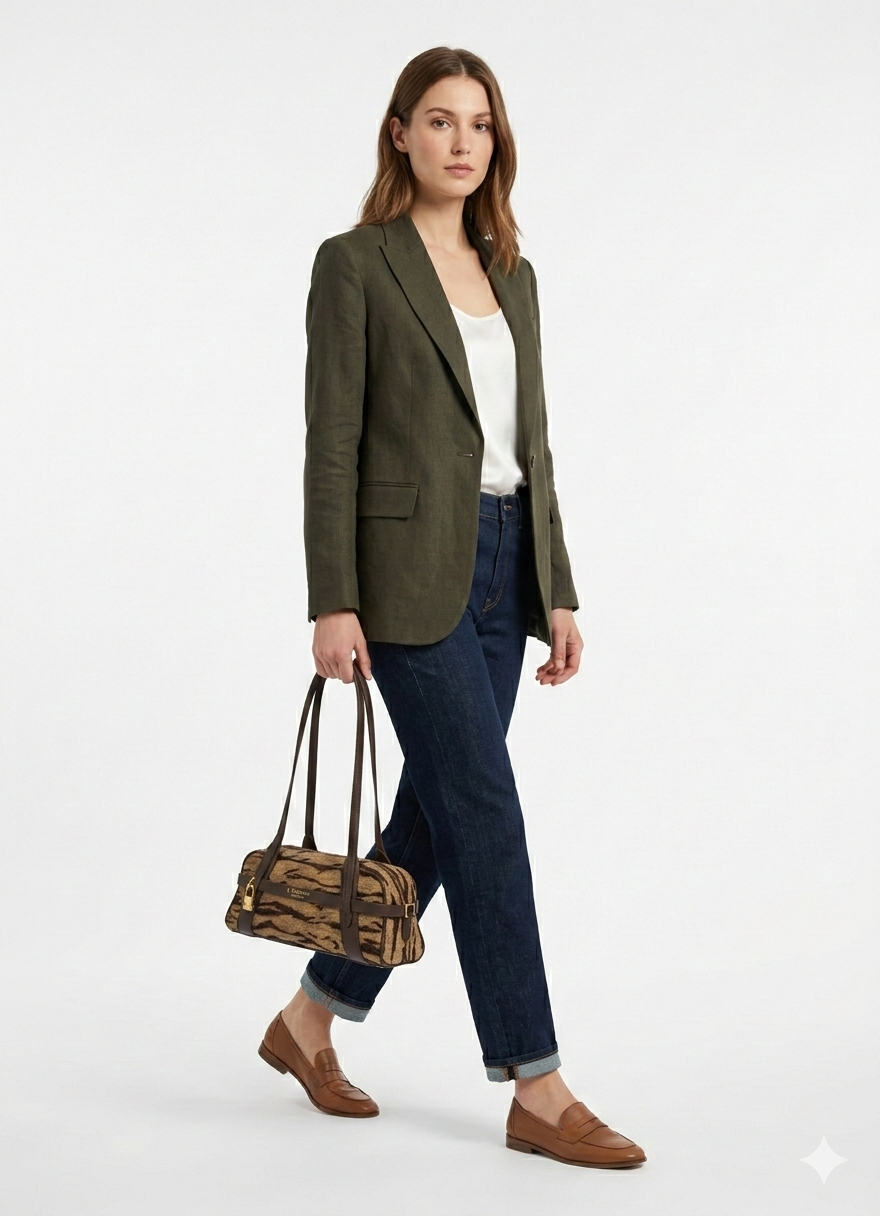 ELISABETTA FRANCHI torebka zebra