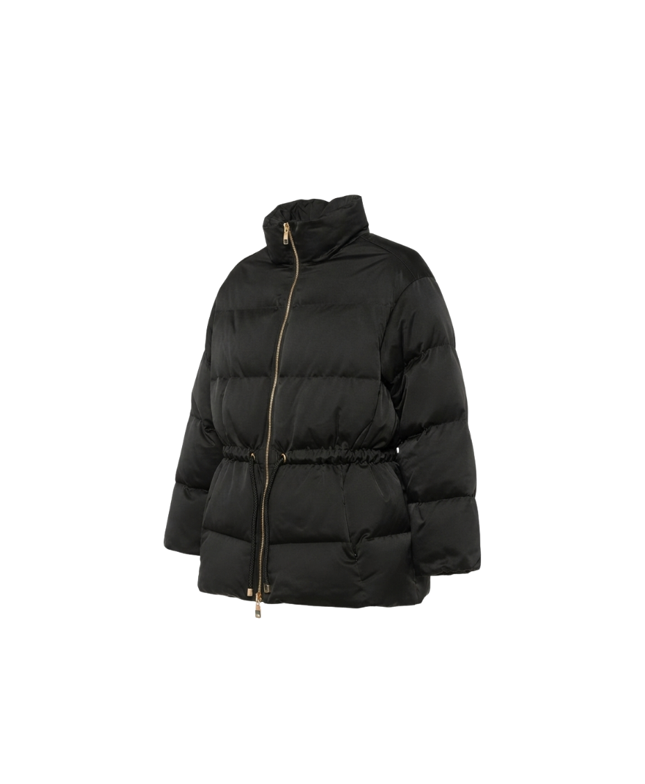 Elisabetta Franchi parka regular fit czarna