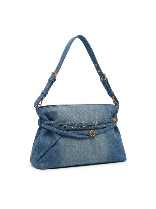 PINKO torebka BELT BAG BIG jeans