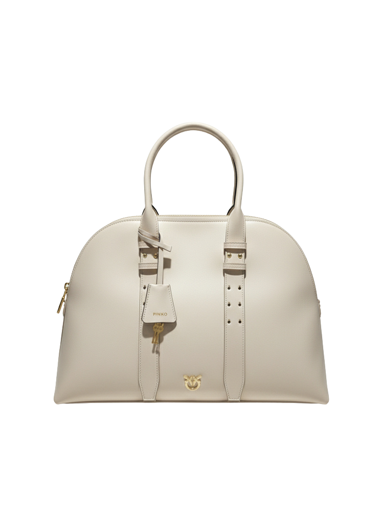 PINKO torebka BOWLING BAG white