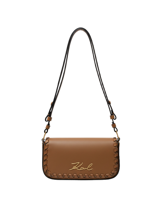 KARL LAGERFELD torebka brązowa