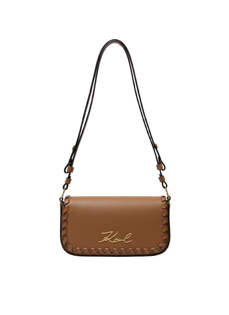 KARL LAGERFELD torebka brązowa