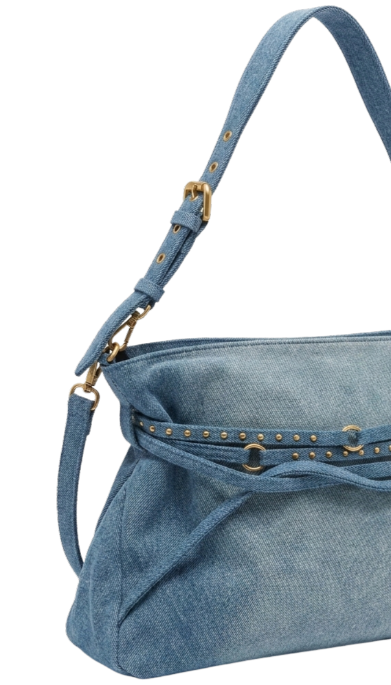PINKO torebka BELT BAG BIG jeans