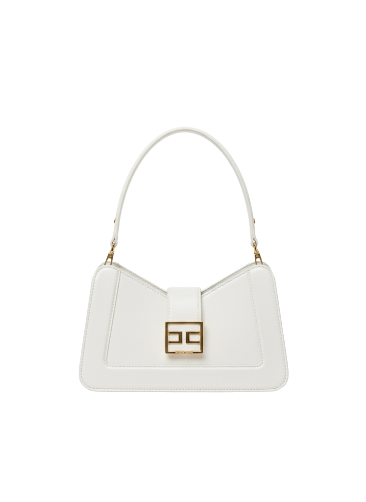 ELISABETTA FRANCHI torebka mini biała