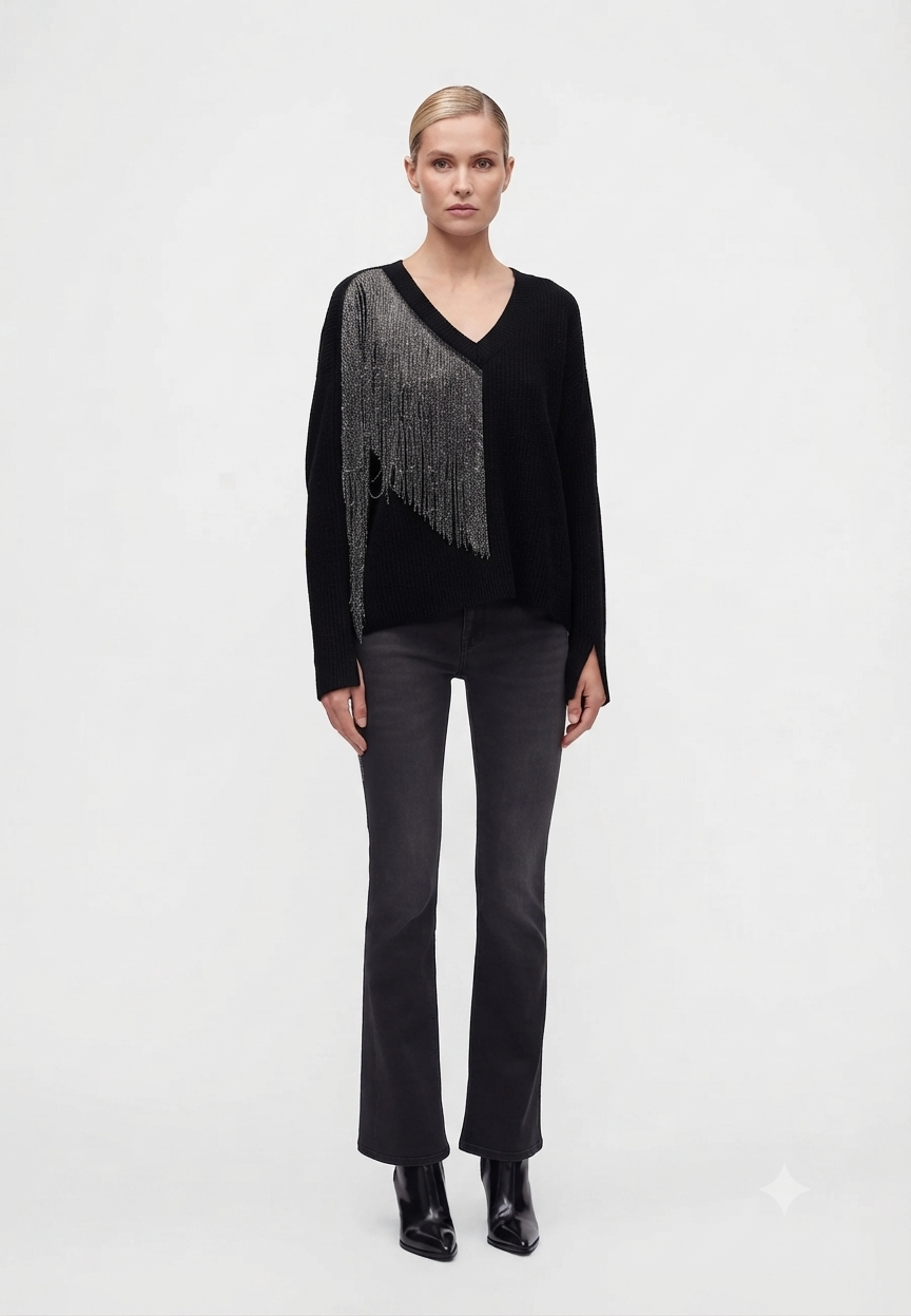 PINKO sweter CAPTIVA MAGLIA z wełną