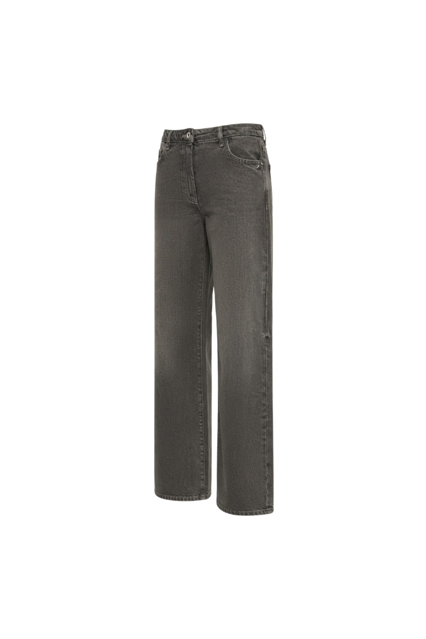 PATRIZIA PEPE jeansy wide leg