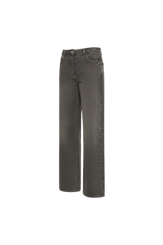 PATRIZIA PEPE jeansy wide leg