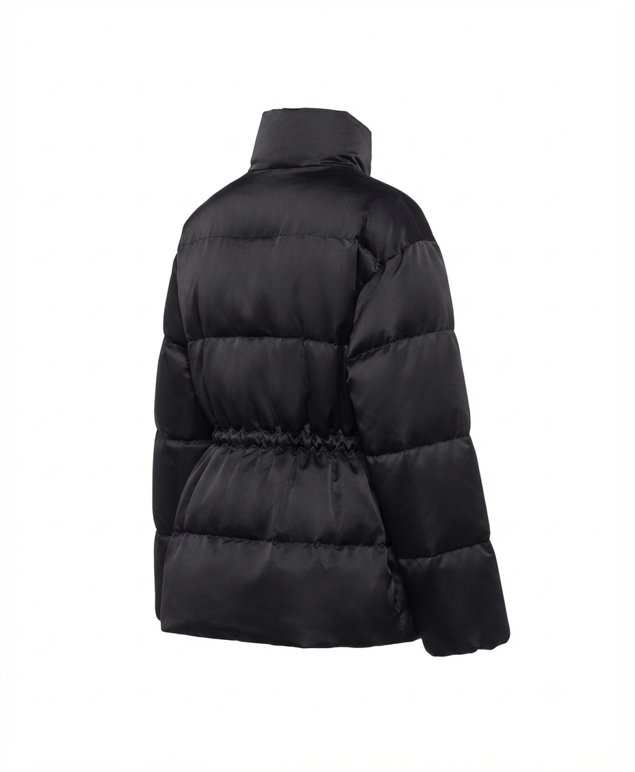 Elisabetta Franchi parka regular fit czarna